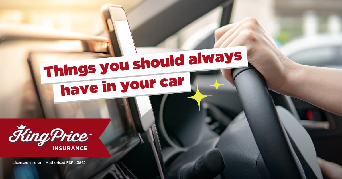 Things you should always have in your car | King Price Insurance