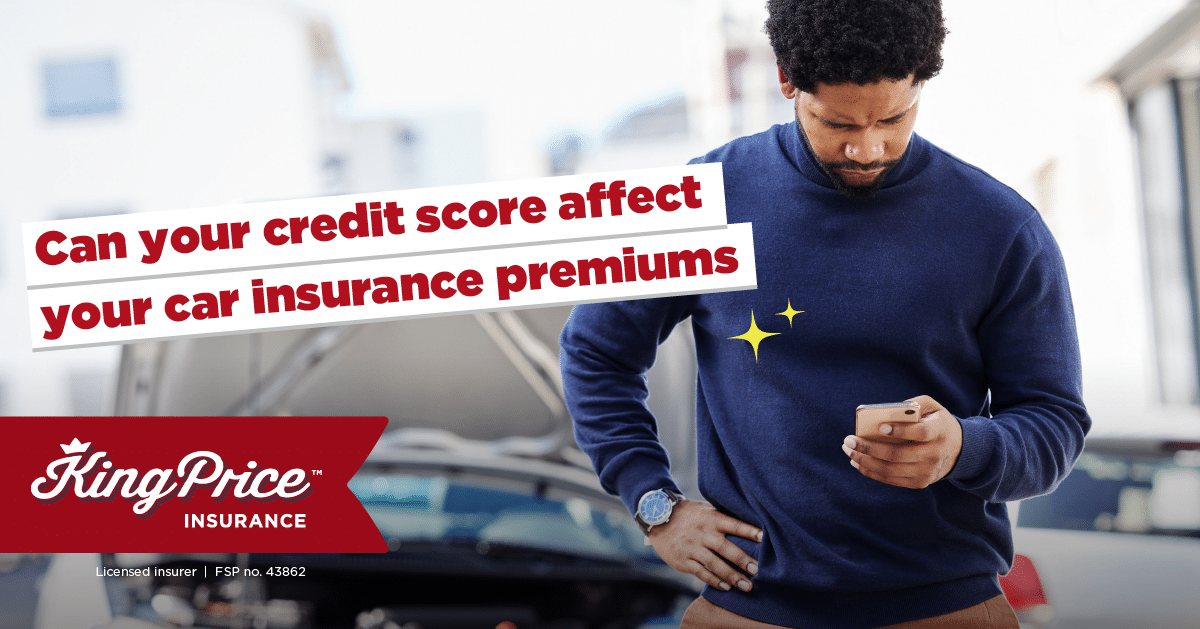 Can your credit score affect your car insurance premiums