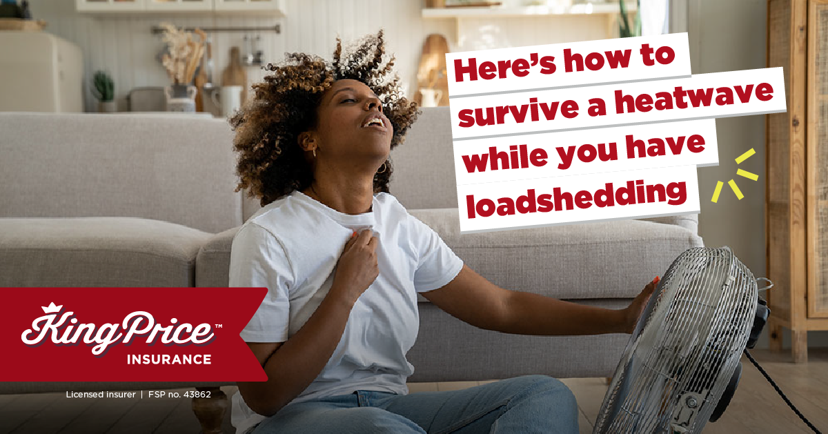 Here’s how to survive a heatwave while you have loadshedding
